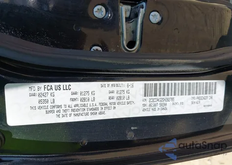 2016 Chrysler 300C Awd z USA, uszkodzony, nr VIN 2C3CCAKG2GH282785